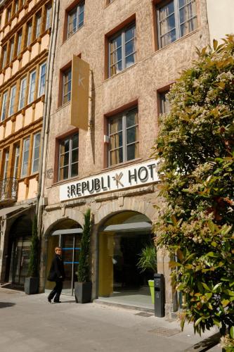 Republik Hotel : Hotel proche de Lyon