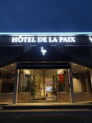 Hôtel de la Paix : Hotel proche de Bourlon