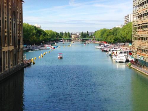 Paris on Water : Appartement proche du 19e Arrondissement de Paris