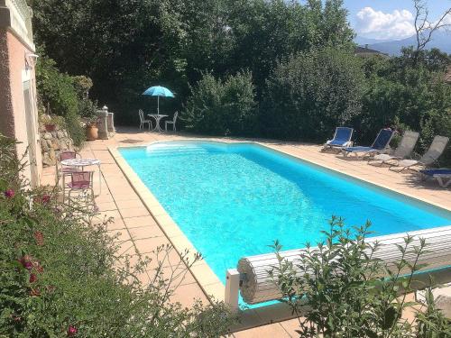 Studio indépendant dans villa avec piscine à Gap : Appartement proche d'Avançon