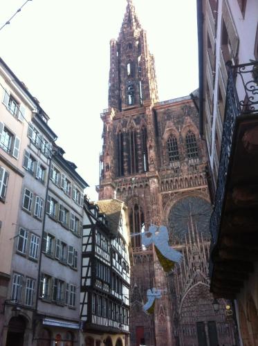 Triplex avec terrasse vue sur Cathédrale : Appartement proche de Strasbourg