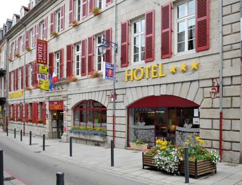 Hotel de France : Hotel proche de Moutier-d'Ahun