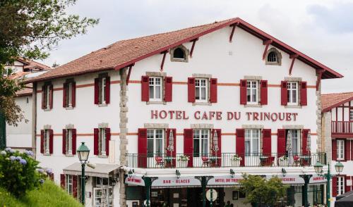 Hotel-Café du Trinquet : Hotel proche de Halsou