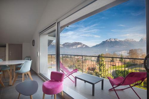Appartement Mont Blanc - Vue Lac : Appartement proche de Sévrier