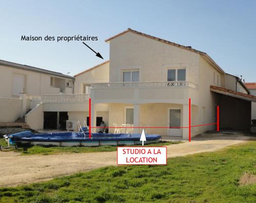 Gîte Benardière : Appartement proche de Meschers-sur-Gironde