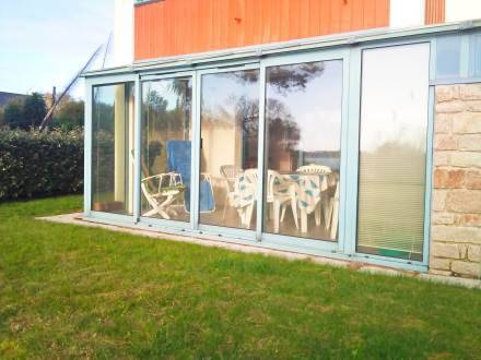 Apartment 442 Rue De La Baie Roscoff : Appartement proche de Plougoulm