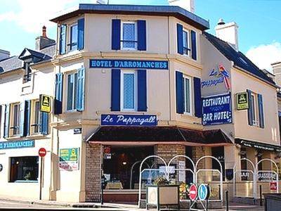 Logis Hôtel d'Arromanches Pappagall : Hotel proche d'Amblie