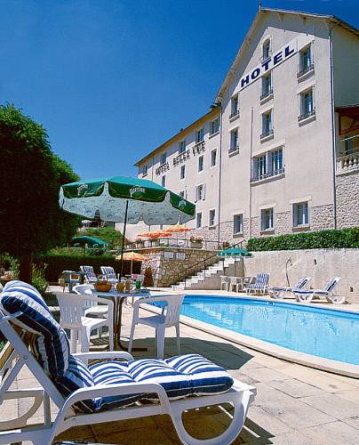 Hotel Belle Vue : Hotel proche de Lachapelle-Auzac