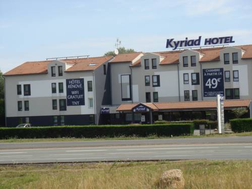 Hôtel Restaurant Kyriad Poitiers Sud Aéroport : Hotel proche de La Villedieu-du-Clain