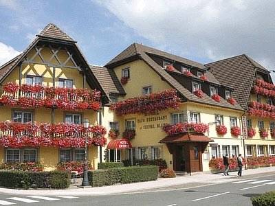 Logis Hotel Au Cheval Blanc : Hotel proche de Kingersheim