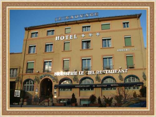 Hôtel Le Sauvage : Hotel proche d'Ameugny