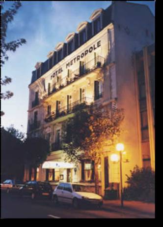 Hotel Metropole : Hotel proche de Volvic