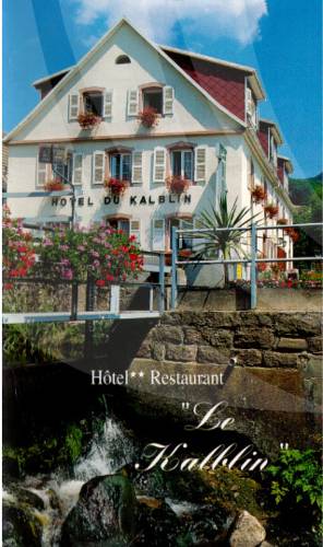 Hotel Restaurant Du Kalblin : Hotel proche de Lapoutroie