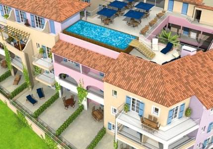 Residence les Voiles Blanches : Residence proche d'Aghione