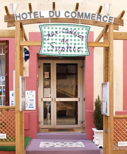 Hotel du Commerce : Hotel proche de Harsault