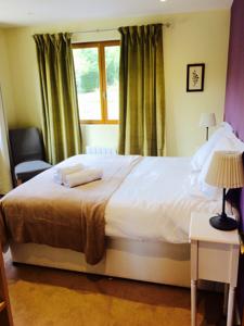 Chambres d'hotes/B&B La Cascade : Chambre Double – Vue sur Lac