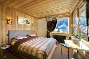 Hotel Les Ecureuils : Chambre Double/Lits Jumeaux Savoyarde