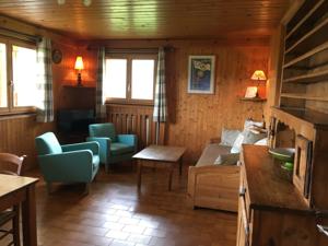 Appartement Chalet la Tovasse : Appartement - Vue sur Jardin