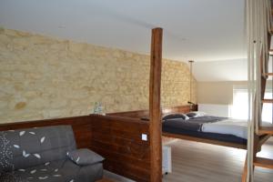 Chambres d'hotes/B&B La Fauconniere : Grande Chambre Double 