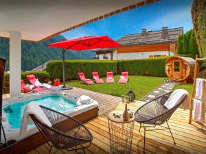 Hebergement Chalet Alyssum : photos des chambres