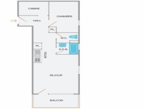Appartement Apartment Charmettes : photos des chambres