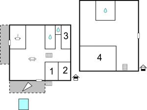 Hebergement Four-Bedroom Holiday Home in Uchaud : photos des chambres