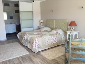 Chambres d'hotes/B&B L´oliveraie : Chambre Lits Jumeaux - Vue sur Piscine