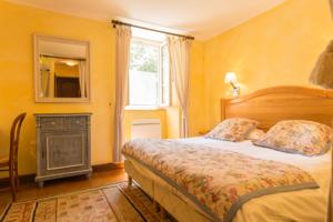 Hotel Restaurant Le Troubadour : Chambre Lits Jumeaux
