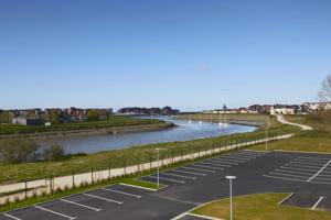 Hebergement Kyriad Prestige Residence Cabourg-Dives-sur-Mer : Appartement 1 Chambre avec 1 Lit Double et 1 Canapé-Lit - Vue