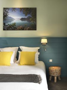 Hotel Beau Site Talloires : Chambre Double ou Lits Jumeaux de Luxe - Vue sur Lac