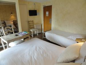 Hotel Restaurant Planes : Chambre Triple – Vue sur Montagne