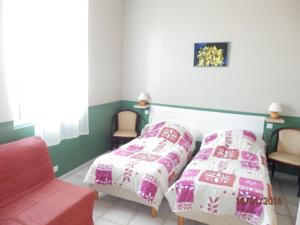 Hotel Mas Fleuri : Chambre Lits Jumeaux
