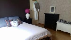Hebergement maison a partager : Chambre Double avec Salle de Bains Commune