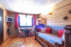 Chambres d'hotes/B&B Chalet de Barraou : Chambre Double - Vue sur Montagne