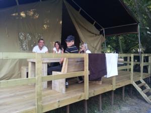 Hebergement Camping Bellerive : Lodge Safari 