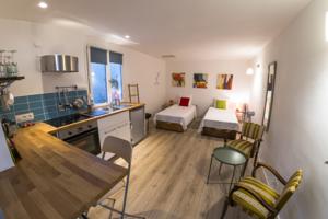 Appartement La Cuve a Vin & Le Grenier : photos des chambres