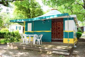Hebergement Camping Le Val d'Herault : Tente Bungalow Meublée