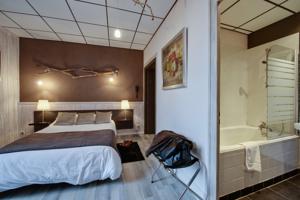 Logis Hotel Restaurant la Villa du Lac : Chambre Triple