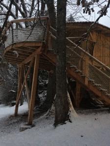 Hebergement Les Cabanes Du Saleve : photos des chambres