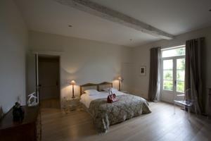 Chambres d'hotes/B&B Maison Le Sepe : Chambre Lit King-Size - Vue sur Jardin