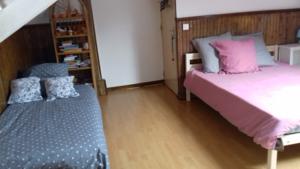 Hebergement maison a partager : photos des chambres