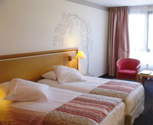Domaine de la Foret d’Orient – Natur’Hotel Golf & Spa : Chambre Lits Jumeaux