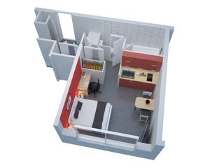 Appartement Saint Peres-Sleep in Normandie : photos des chambres