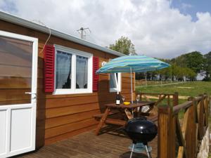 Hebergement Les chalets de Bes Le Montagnol : photos des chambres