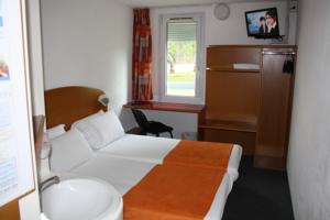 Hotel Quick Palace Valence Nord - Bourg les Valence : Chambre Lits Jumeaux - Fumeurs