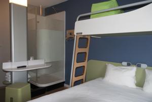Hotel ibis budget Rodez : Chambre Double avec Lit Superposé