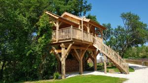 Hebergement Les Lodges du Canal de Bourgogne : photos des chambres
