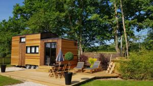 Hebergement Les Lodges du Canal de Bourgogne : photos des chambres