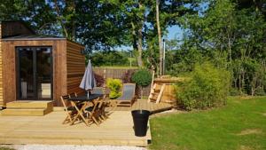 Hebergement Les Lodges du Canal de Bourgogne : photos des chambres