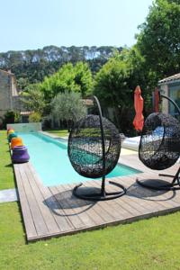 Hebergement Mas Bleu : photos des chambres